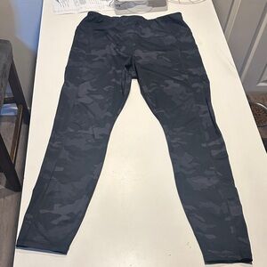 Avia Black Camouflage Leggings